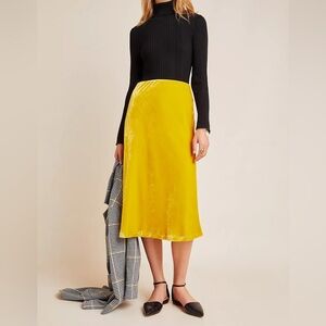 Maeve Kelly Velvet Midi Skirt